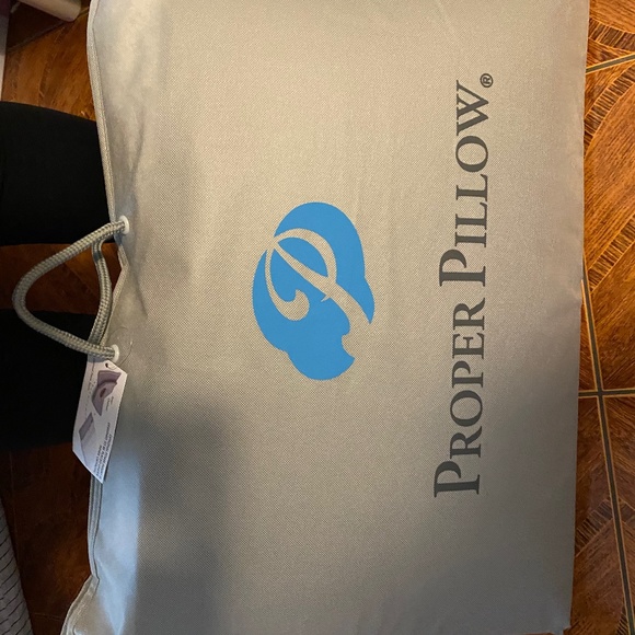 Proper pillow hot sale